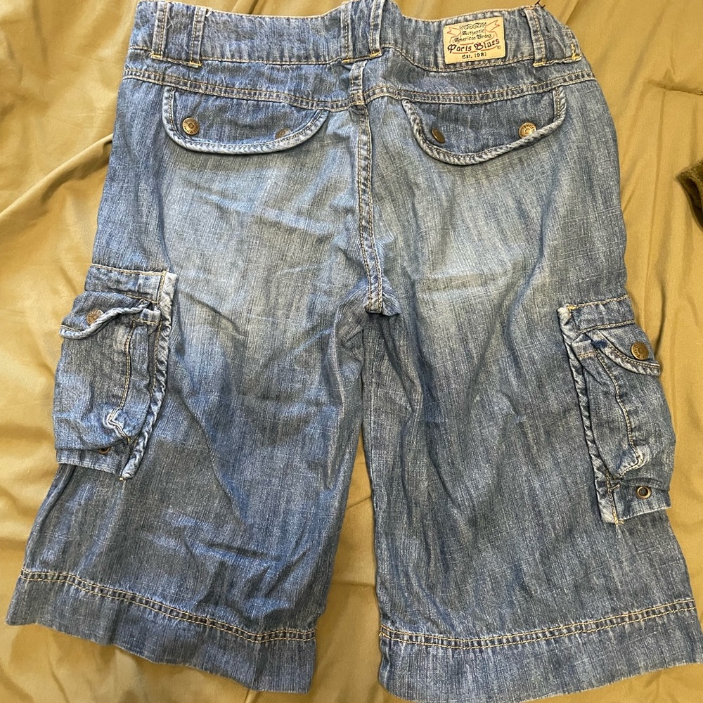 Paris Blues Light Blue Denim Jean Cargo
